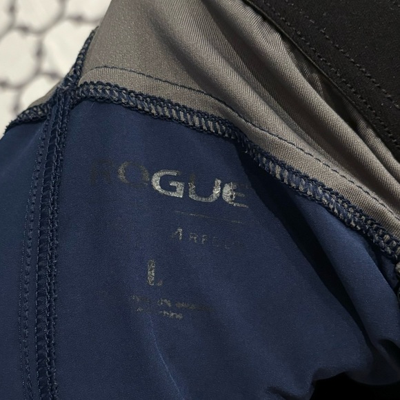 Rogue Fitness Performance Shorts Mens Large Training Stretch Comfort Drawstring - Picture 6 of 11